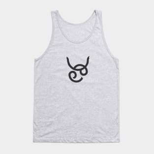 Cancer and Taurus Double Zodiac Horoscope Signs Tank Top